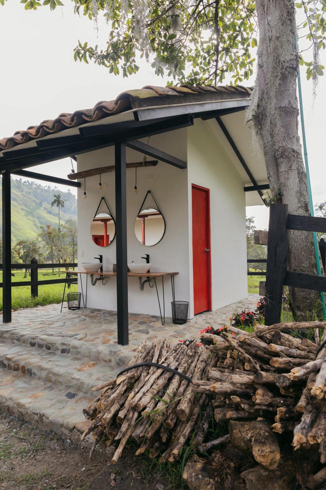La Cabaña Ecohotel - Valle del Cocora Salento Exterior foto
